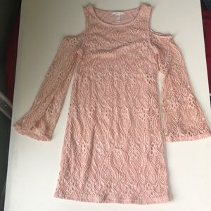 Cold shoulder long sleeve dress never worn